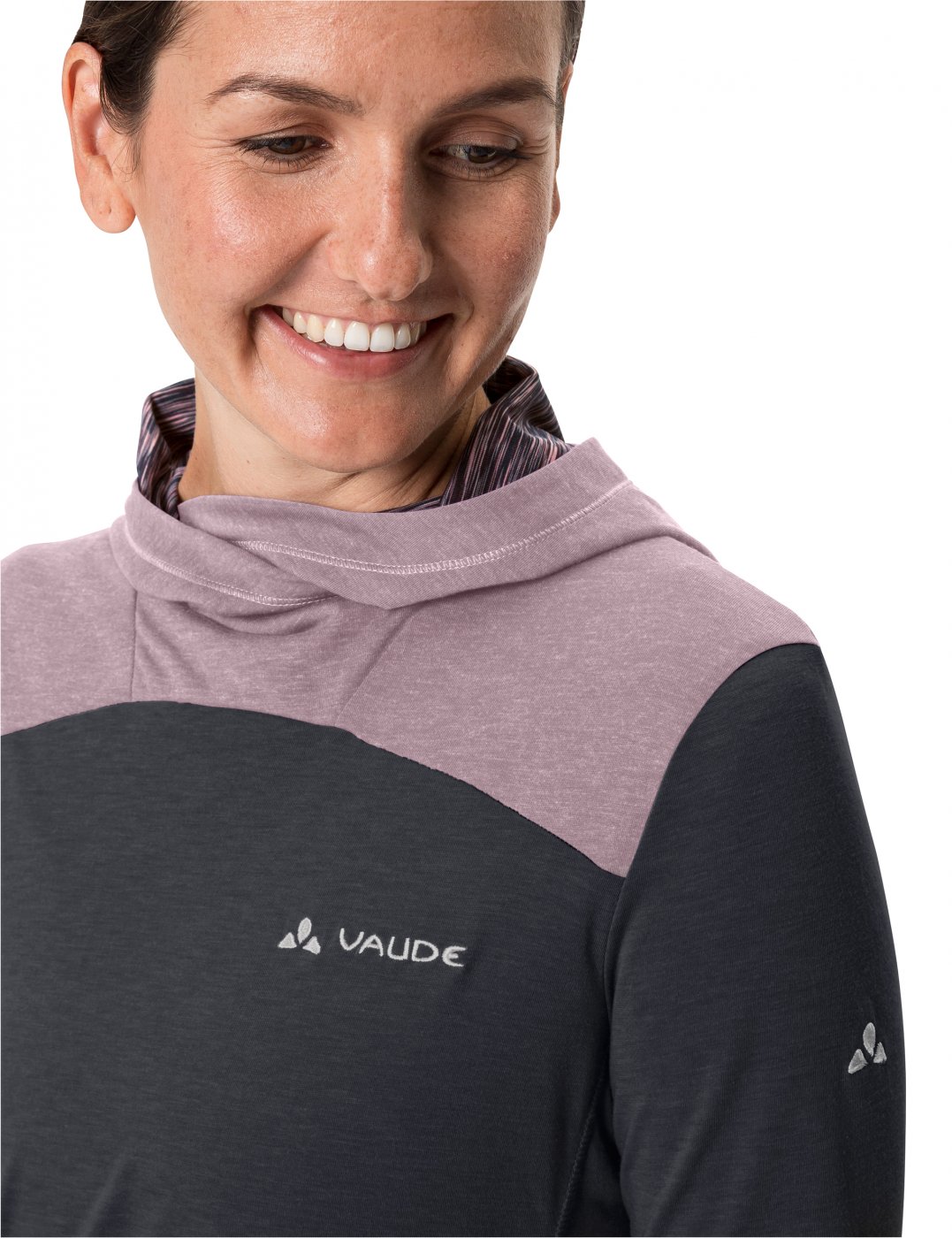 Vaude Women\'s Tremalzo LS Shirt Shirt lilac. Mtb black - Damen